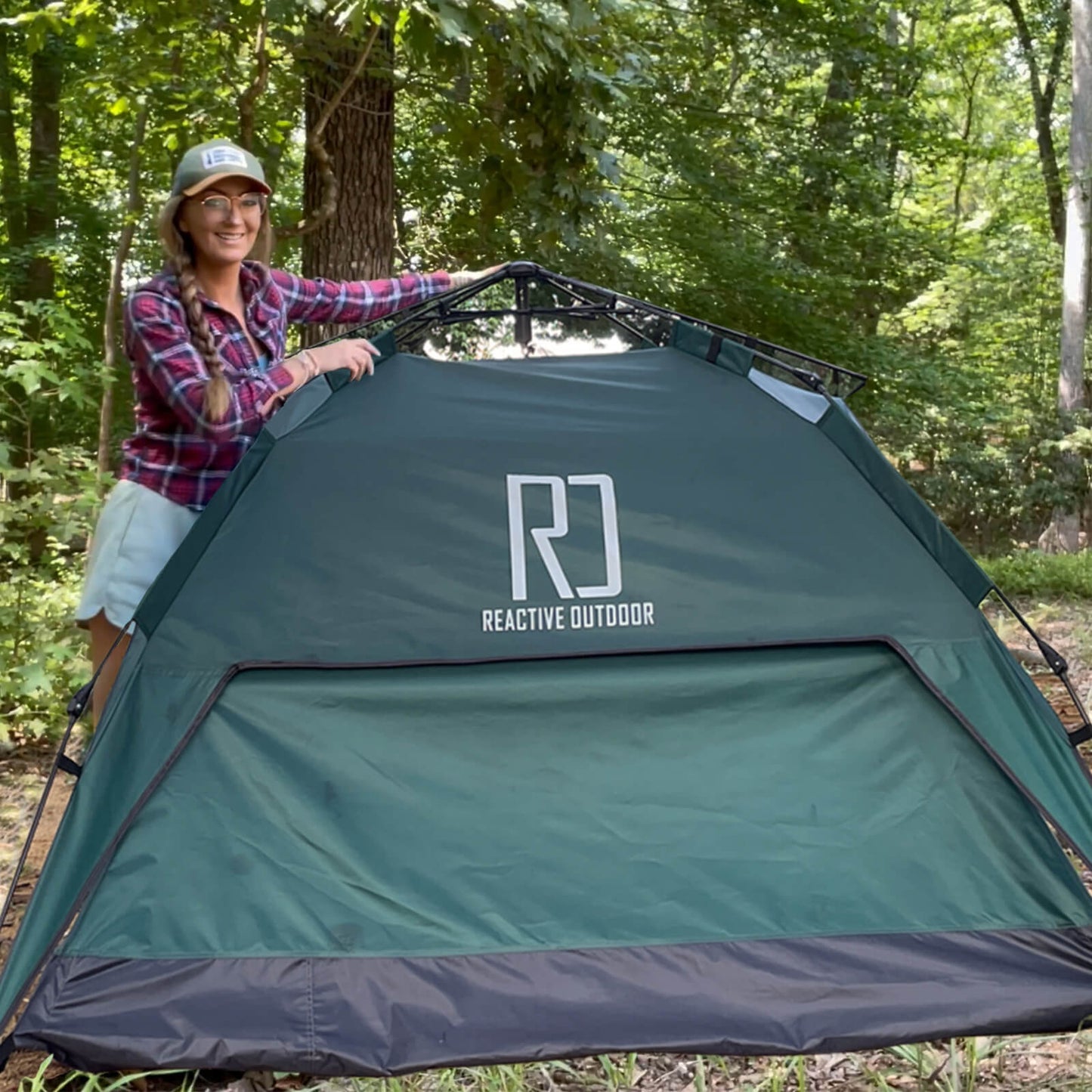 Large-Sized 3 Secs Tent + FREE Camping Tarp (For 2-3 Person, UK)